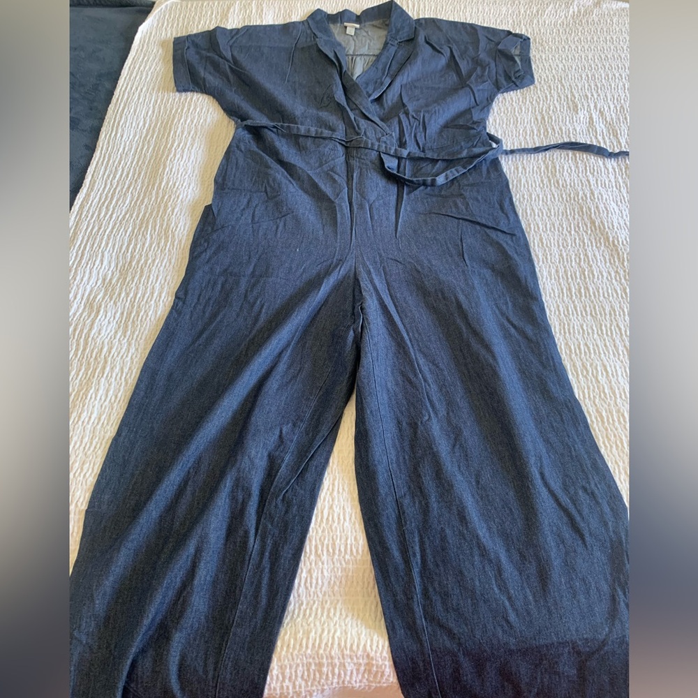 A New Day Denim Jumpsuit - Picture 2 of 7